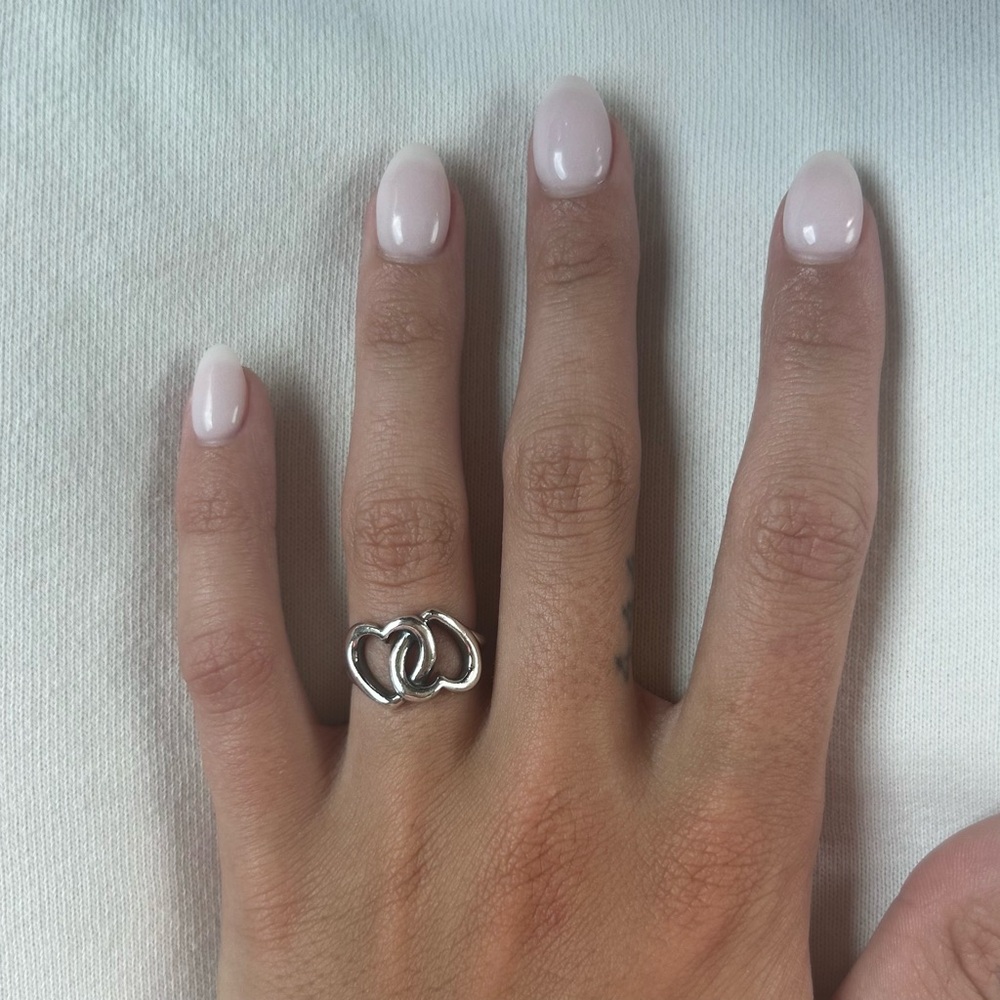 Linked Hearts Ring